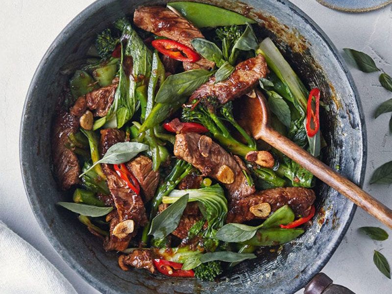 Thai Stir Fried Beef