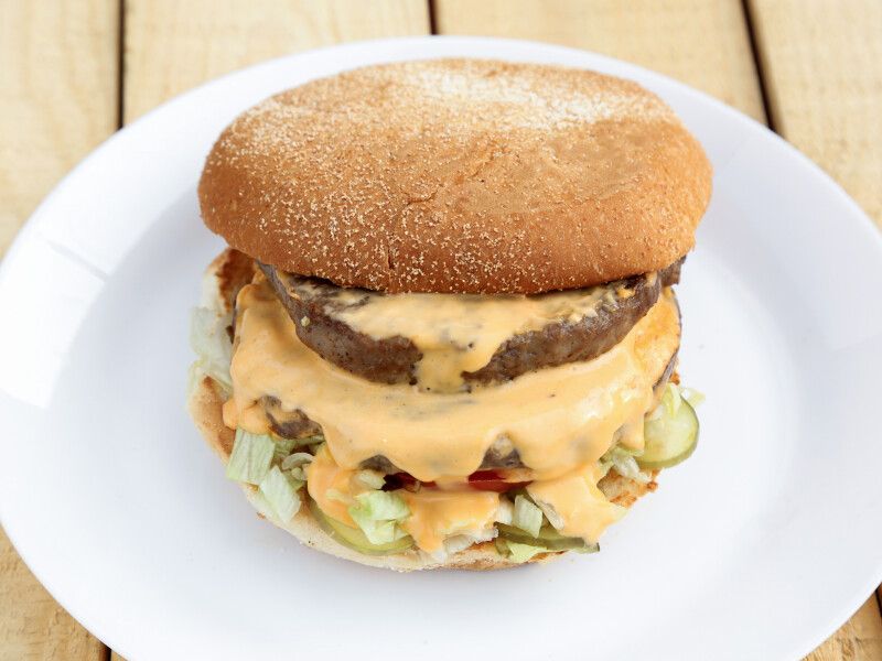 Double Double Beef Burger Sandwich