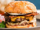 The Juicy Lucy Burger