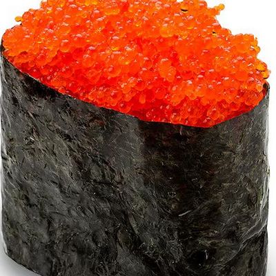 1 piece Tobico Caviar Gunkan