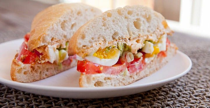 Cheese With Tomato Sandwich