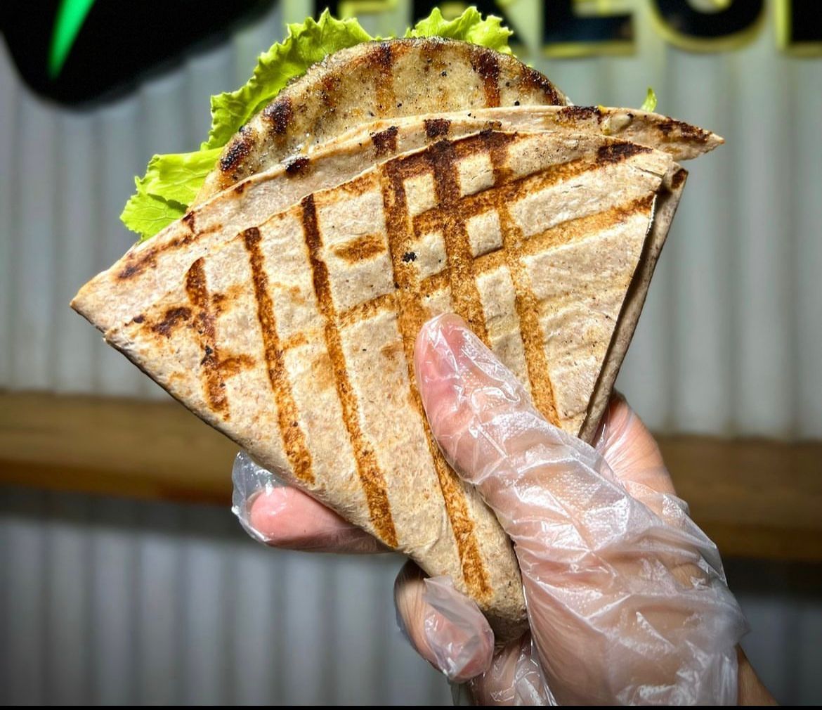 Tortilla Chicken Burger
