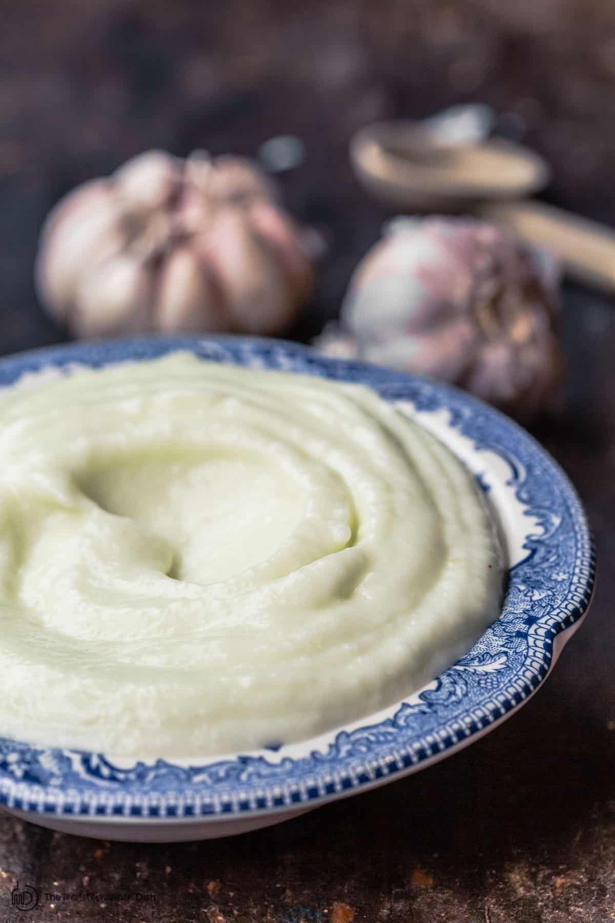 Garlic Dip Dish
