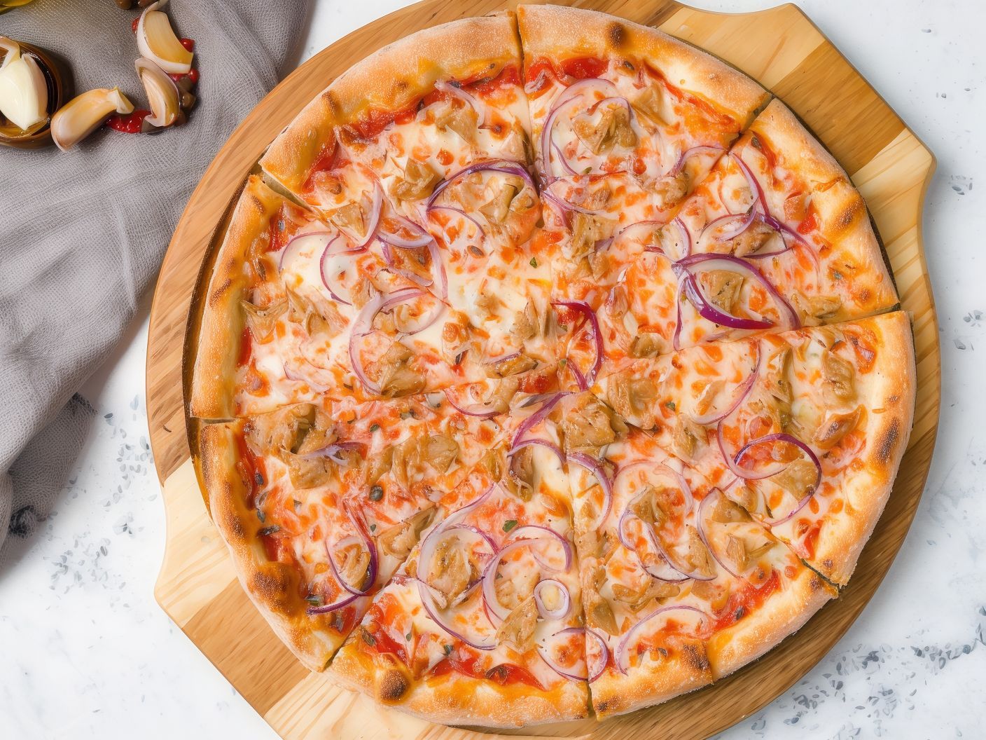 Tuna Pizza