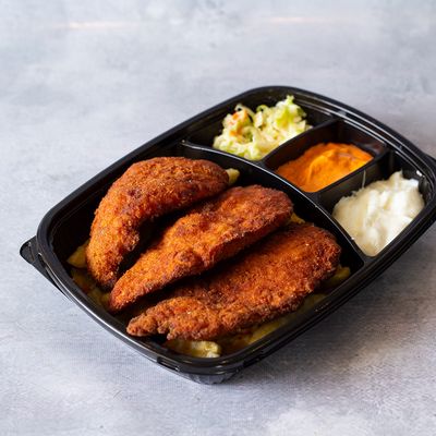 Traditional Escalope Pane Western Meal