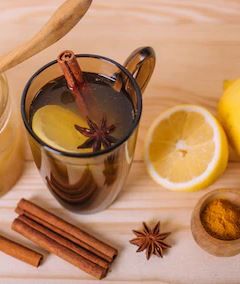 anise with lemon honey