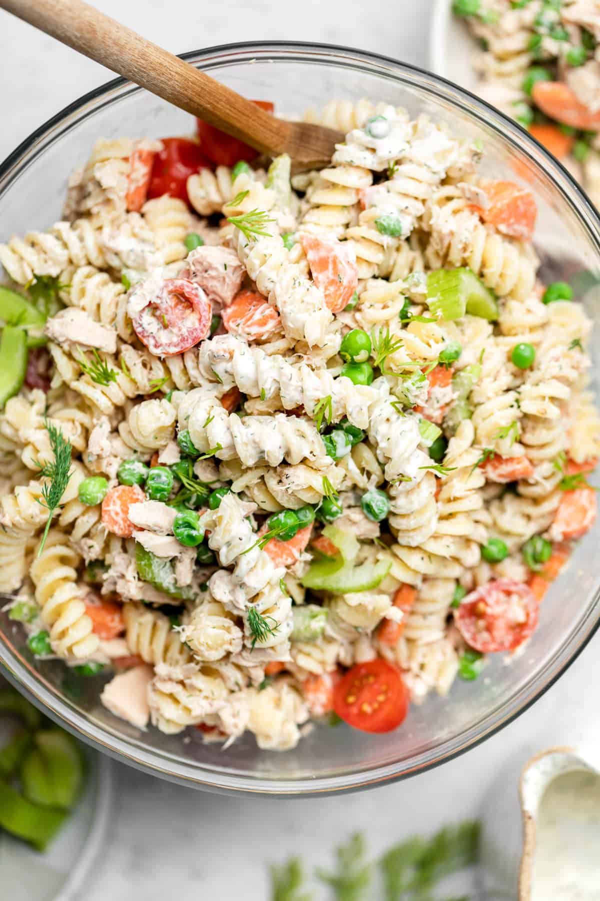 Cold Pasta and Tuna Salad