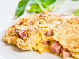Turkey With Cheese Omelette
