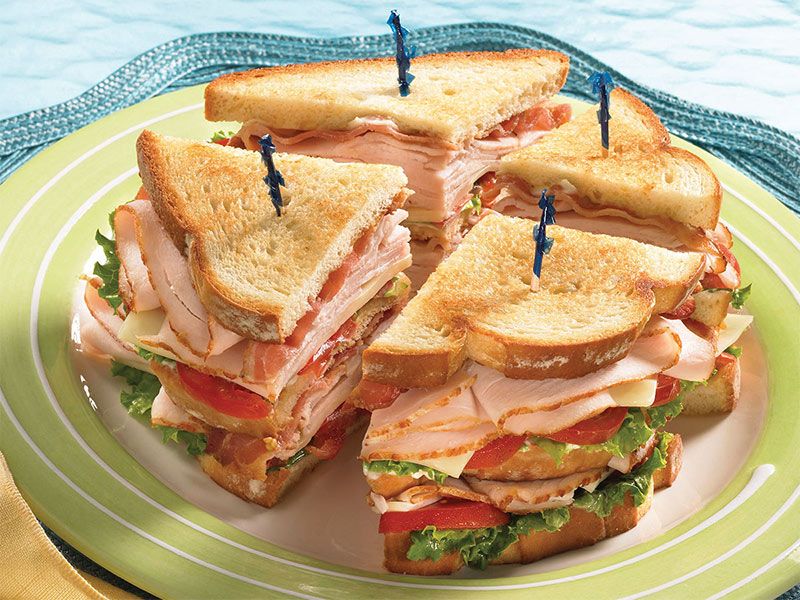 Turkey Club Sandwich