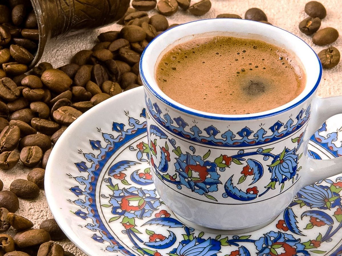 Turkish Coffee With Cardamom