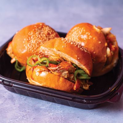 3 Chicken Fajita Buns
