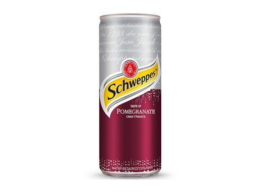 Schweppes Pomegranate Can