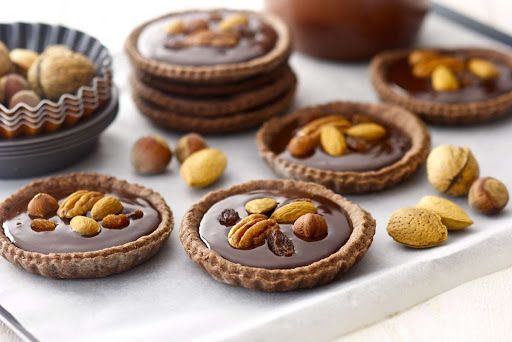 Chocolate Tart With Nuts