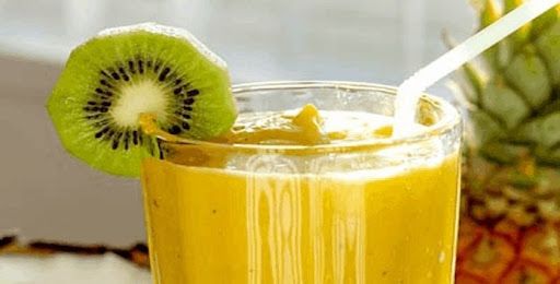 Orange With Kiwi Cocktail