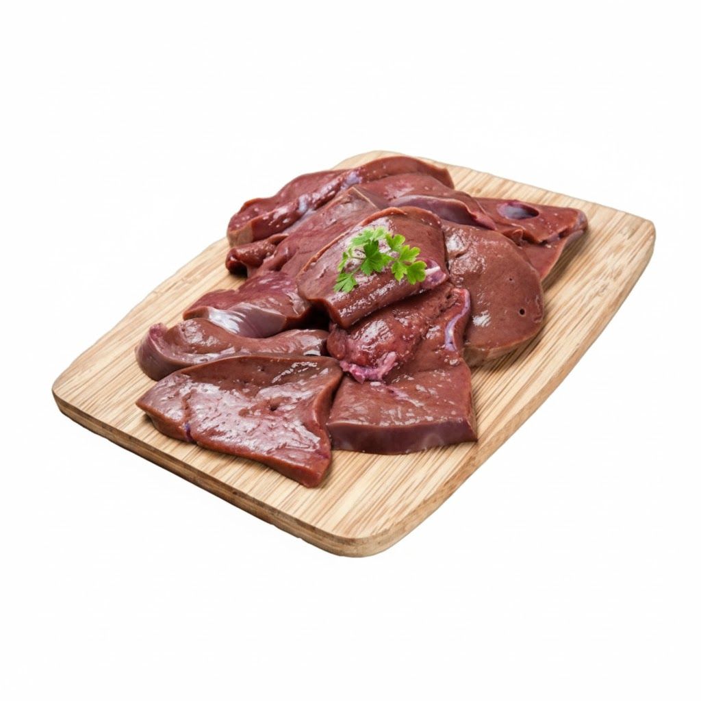Liver With Garlic And Green Hot Pepper