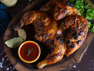 Whole Charcoal Grilled Chicken
