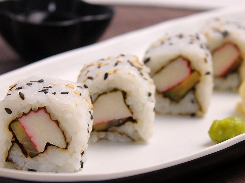 Uramaki California Roll Sushi
