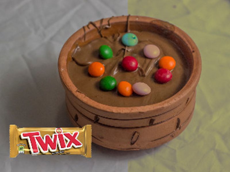 Twix Chocolate With Nutella Chocolate Casserole