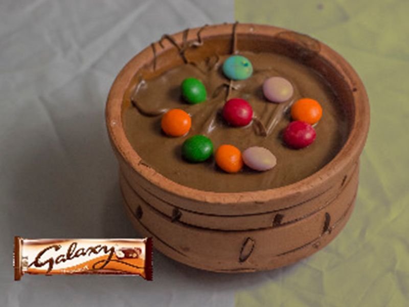 Galaxy Chocolate With Nutella Chocolate Casserole