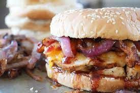 BBQ Chicken Strips Sandwich