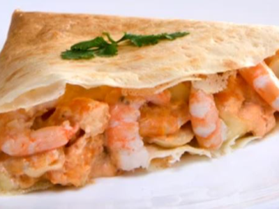 Shrimp Crepe