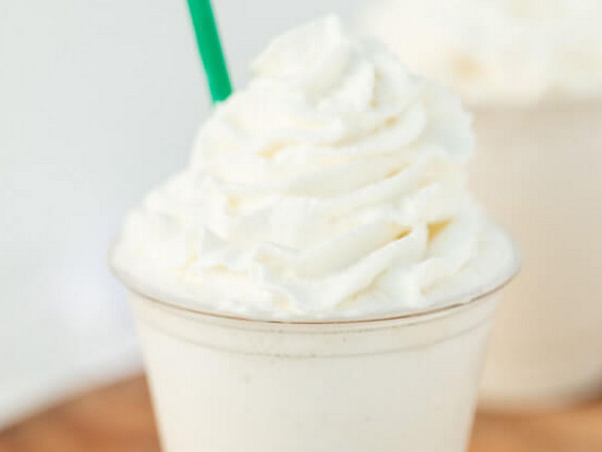 Vanilla frappe
