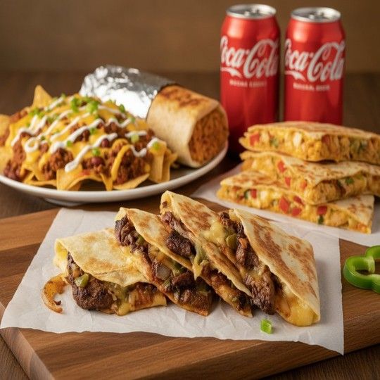 Family Quesadilla & Nachos Feast