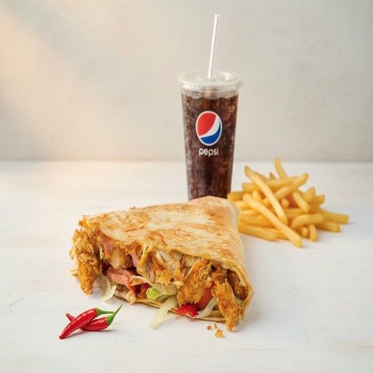 Zinger Crepe Solo Meal