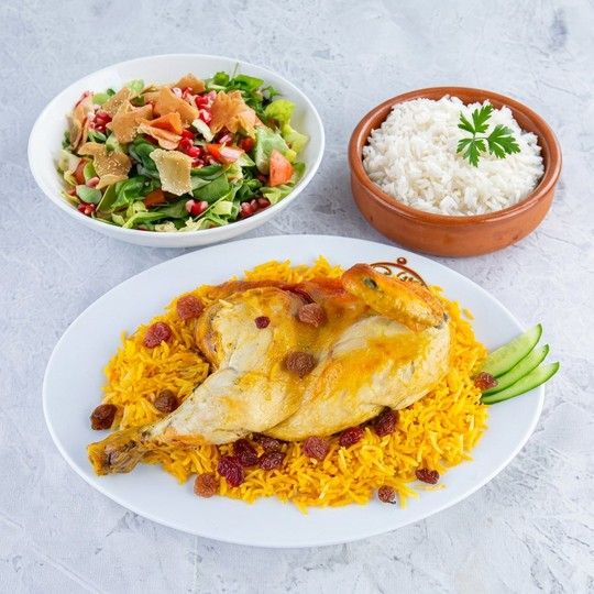 Half Chicken Mandi Meal