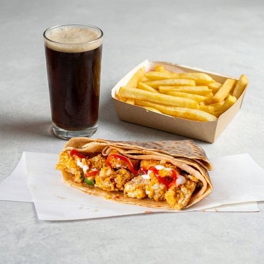 Zinger Crepe Solo Meal