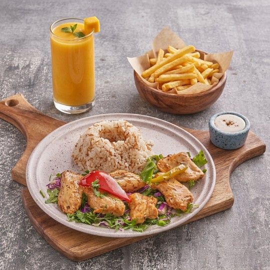 Shish Tawook Solo Meal