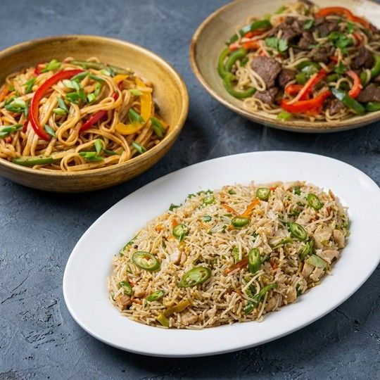 Noodle & Rice Trio