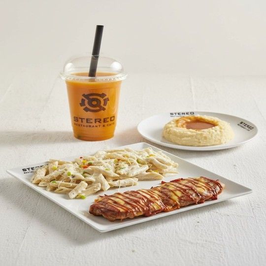 Hickory Chicken & Mashed Potato with Mango Juice