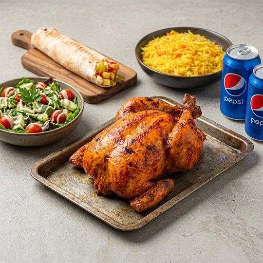 Grilled Chicken Family Feast for 4