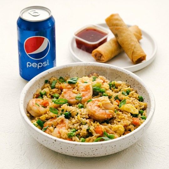 Fried Rice With Shrimp Meal