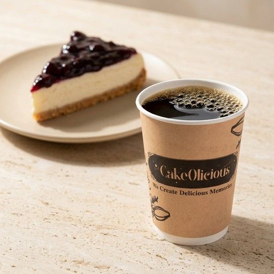Blueberry Cheesecake & Coffee