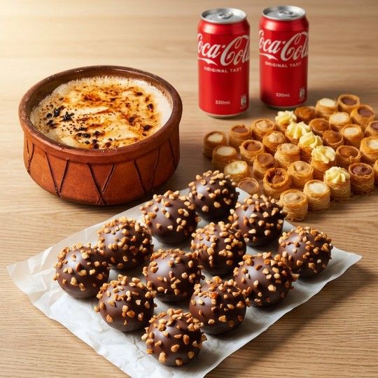 Family Konafa & Sweets Feast for 4