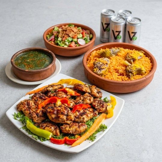 Family Mandi & Grill Feast for 4