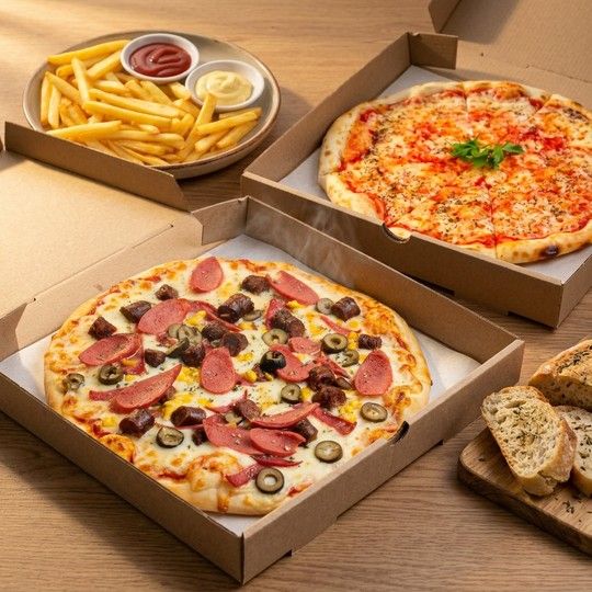 Family Pizza Feast for 4