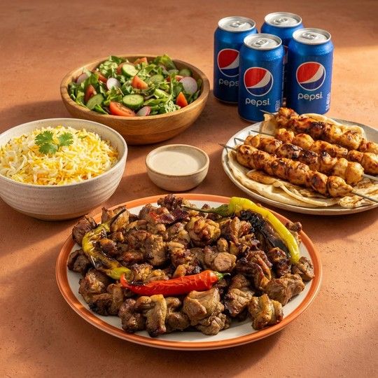 Mixed Grill Family Feast for 4
