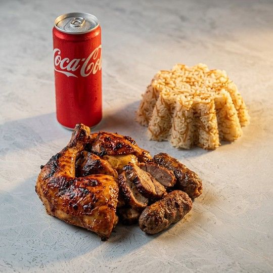 Quarter Chicken & Kofta Meal