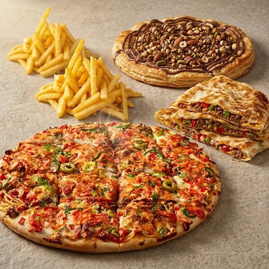 Family Pizza & Pie Feast