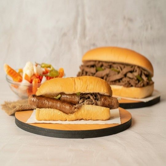 Alexandrian Liver & Sausage Combo