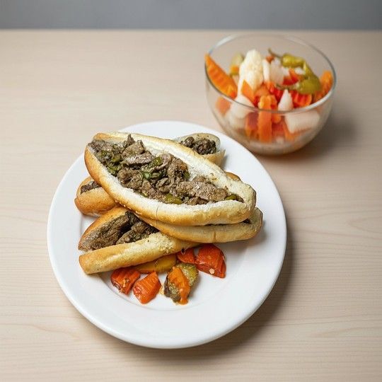 Spicy Liver & Pickles