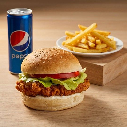 Chicken Burger Meal
