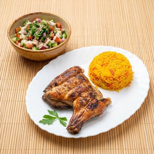 Quarter Grilled Chicken Meal