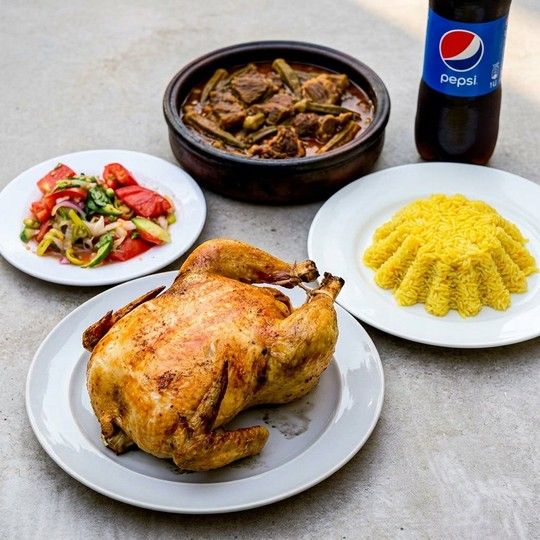 Family Grilled Chicken Feast for 4