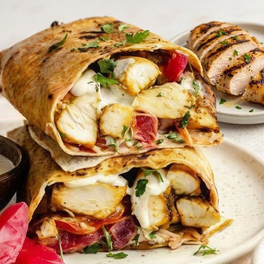 Chicken Shawerma Power Up