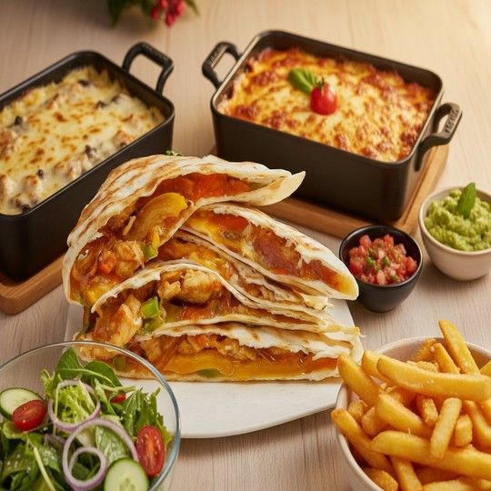 Family Lasagne & Sides Feast for 4