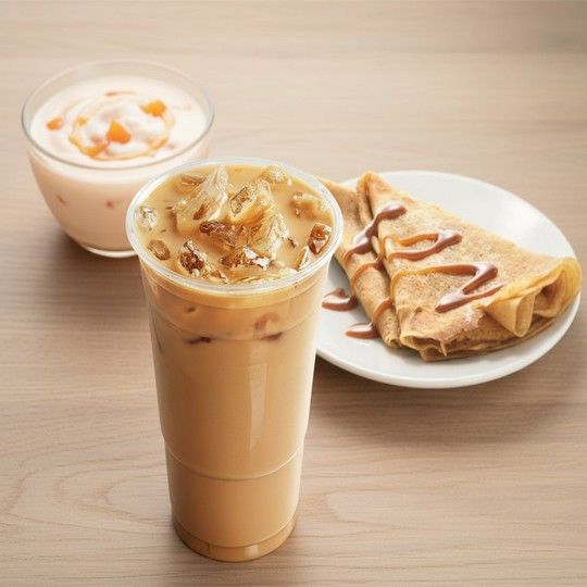 Caramel Crepe Solo